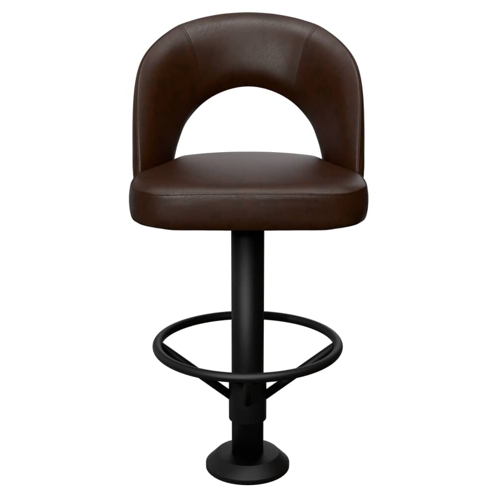 Bolt-Down Bar Stool, Yali Bucket Swivel