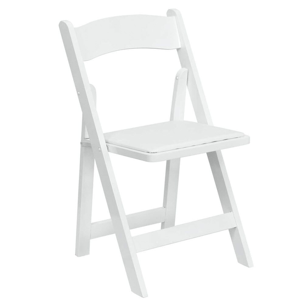 Padded Seat Wood Folding Chair