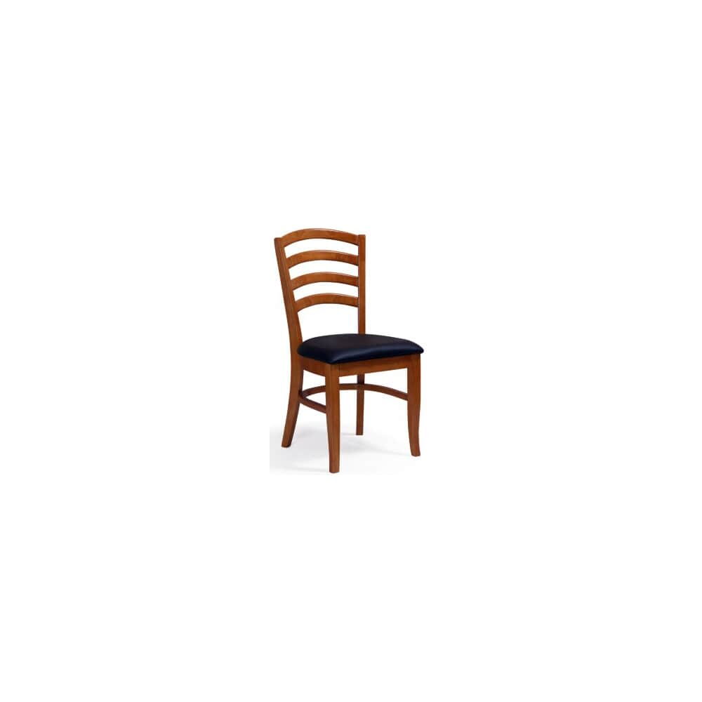 Wood Arched Ladder-Back Chair