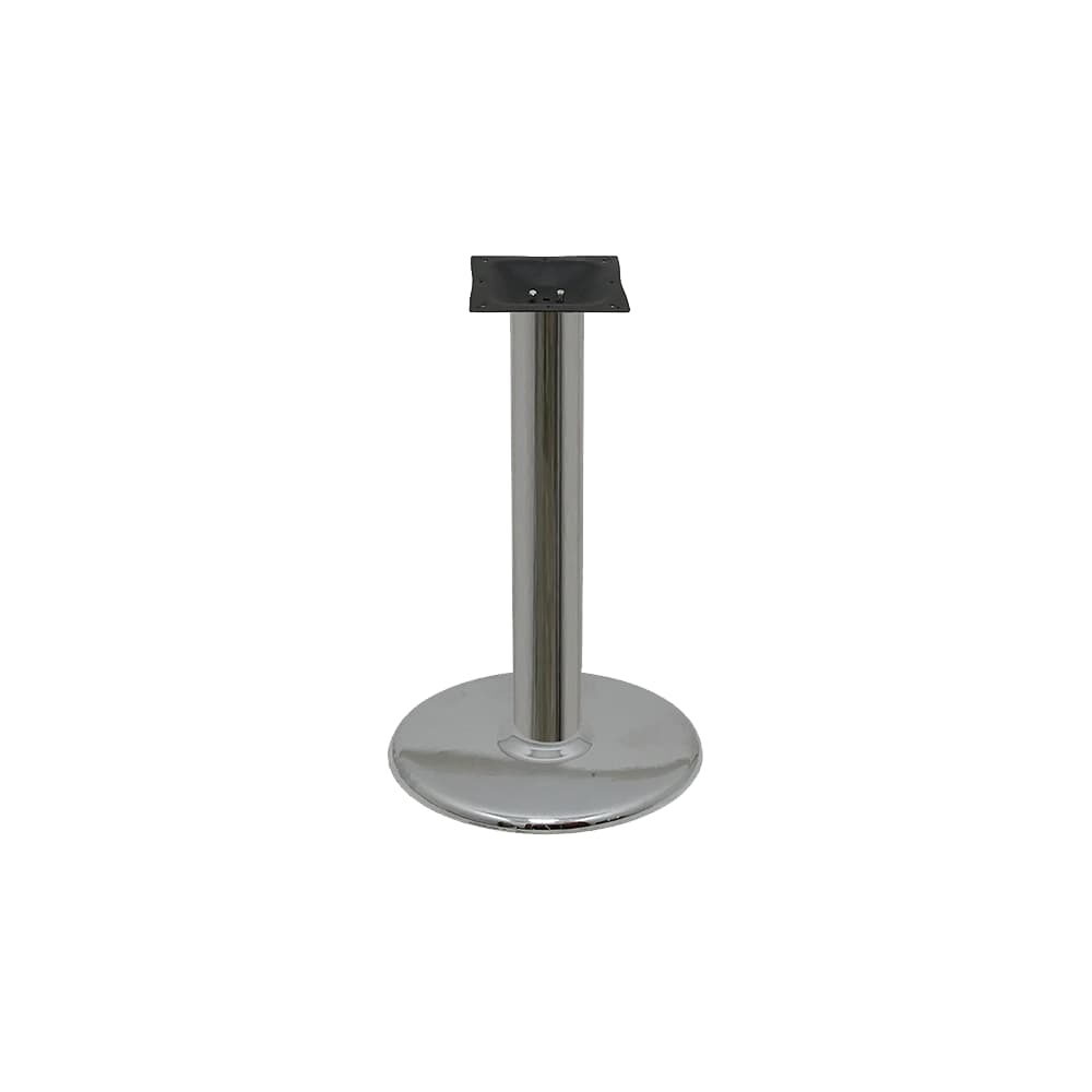 Standard Height Chrome Round Table Base