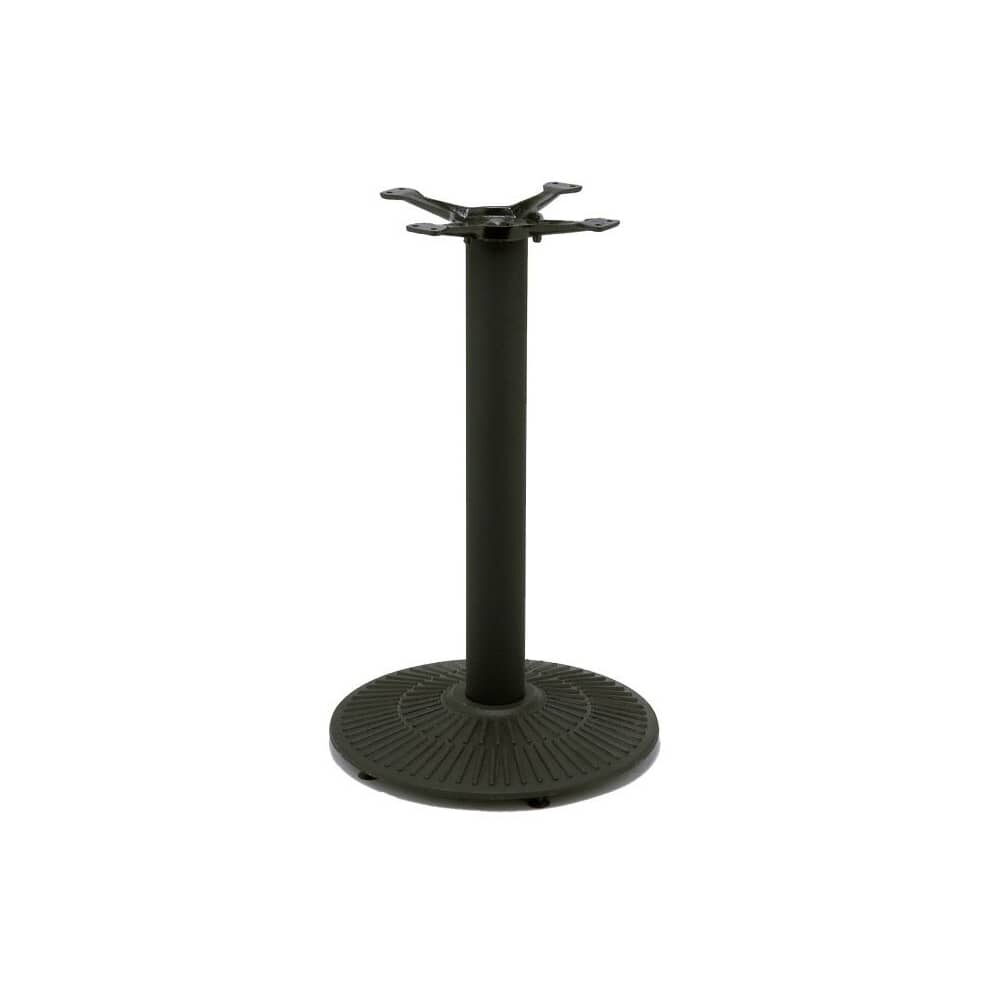 Black Designer Series Ridge Table Base
