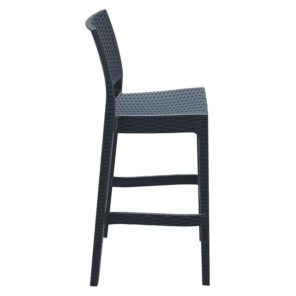 Wickerlook Resin Beverly Bar Stool