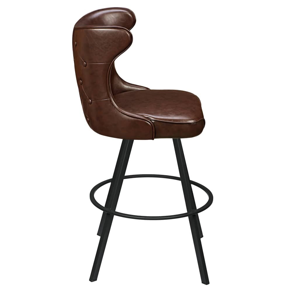 Circular Frame Darlo Bucket Swivel Bar Stool