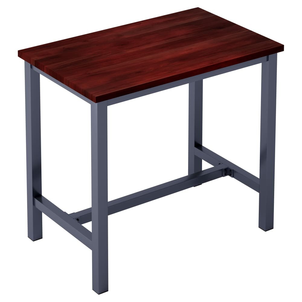 Dark Gray Finish Ottis Bar-Height Table Set
