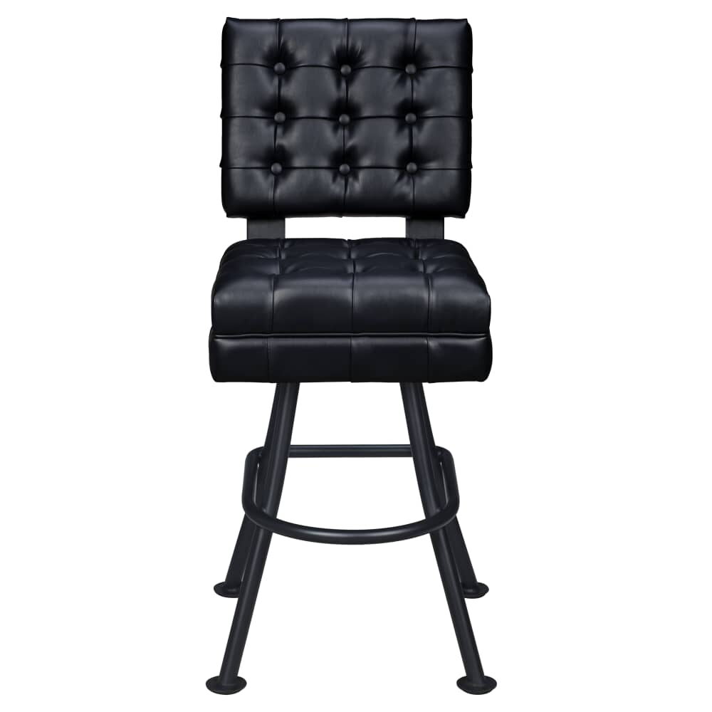 Orbit Frame Trionfo Tufted Bucket Bar Stool