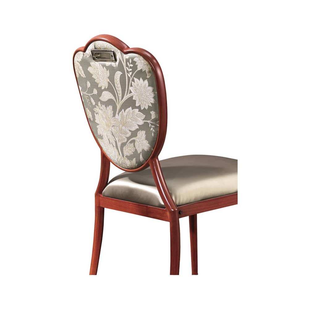 Upholstered Aluminum Dining Tulip Chair
