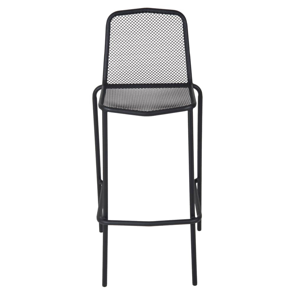 Micro-Mesh European-Style Patio Bar Stool