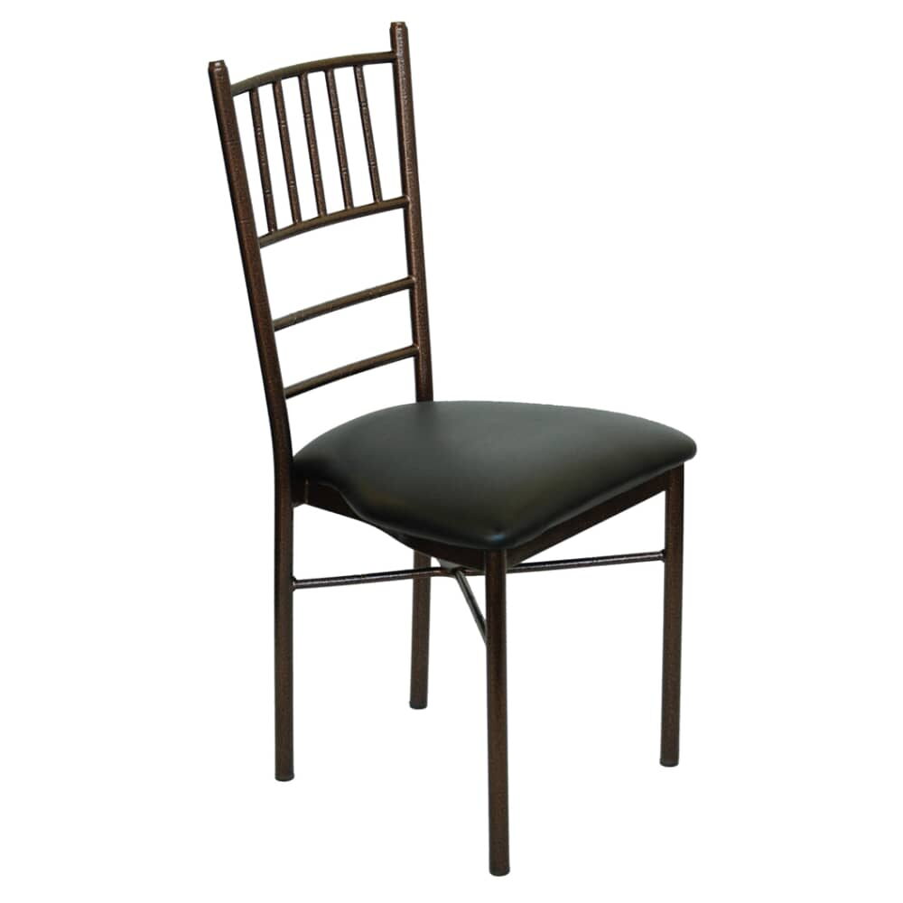 Copper Vein Finish Metal Chiavari Chair