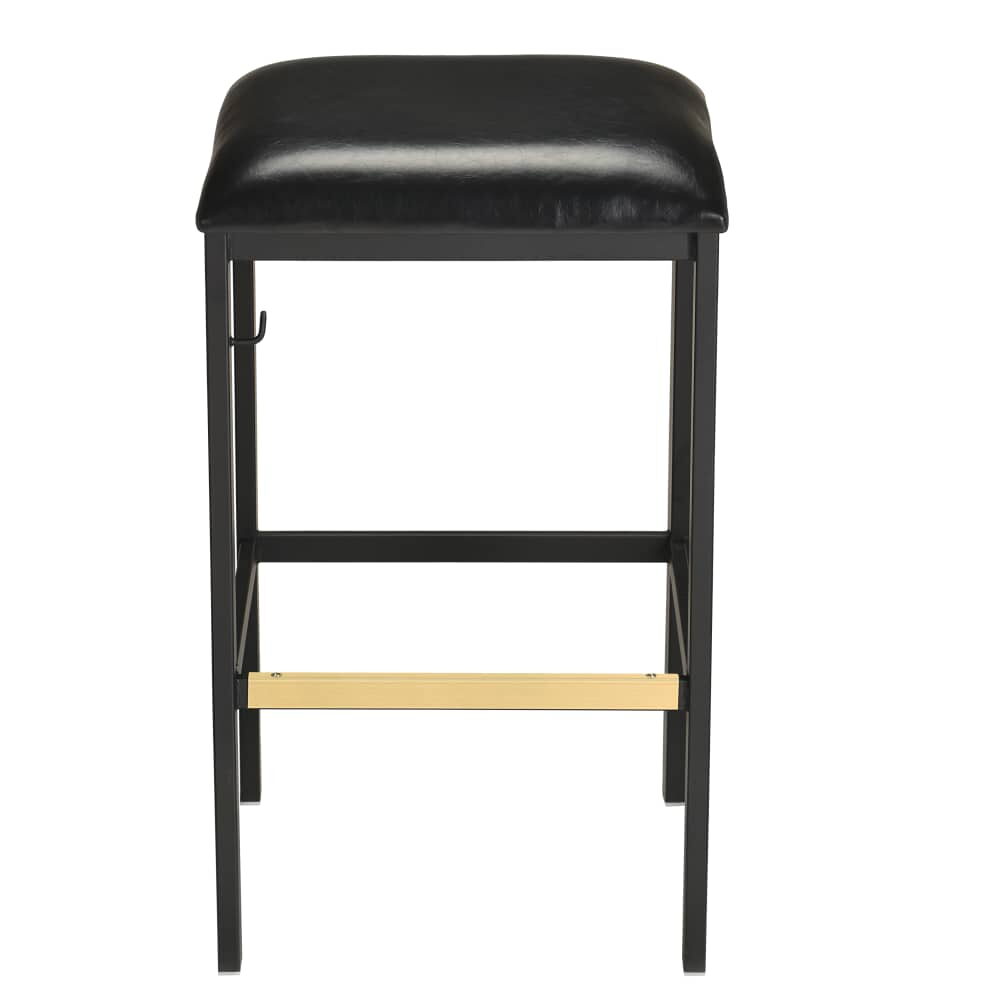 Backless Metal Frame Bar Stool