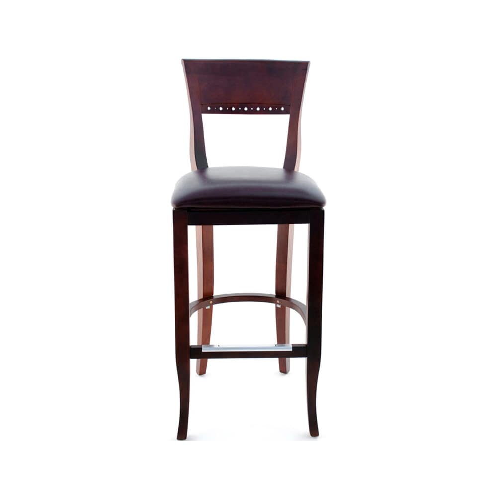 Wood Biedermeier Bar Stool