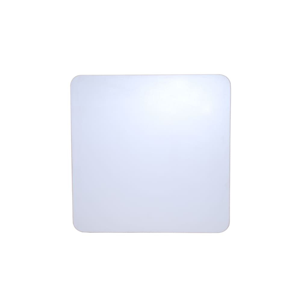 Designer White Laminate T-Mold Tables, Set of 3