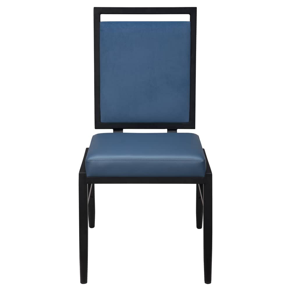 Flex Back Aluminum Geraldine Stack Chair