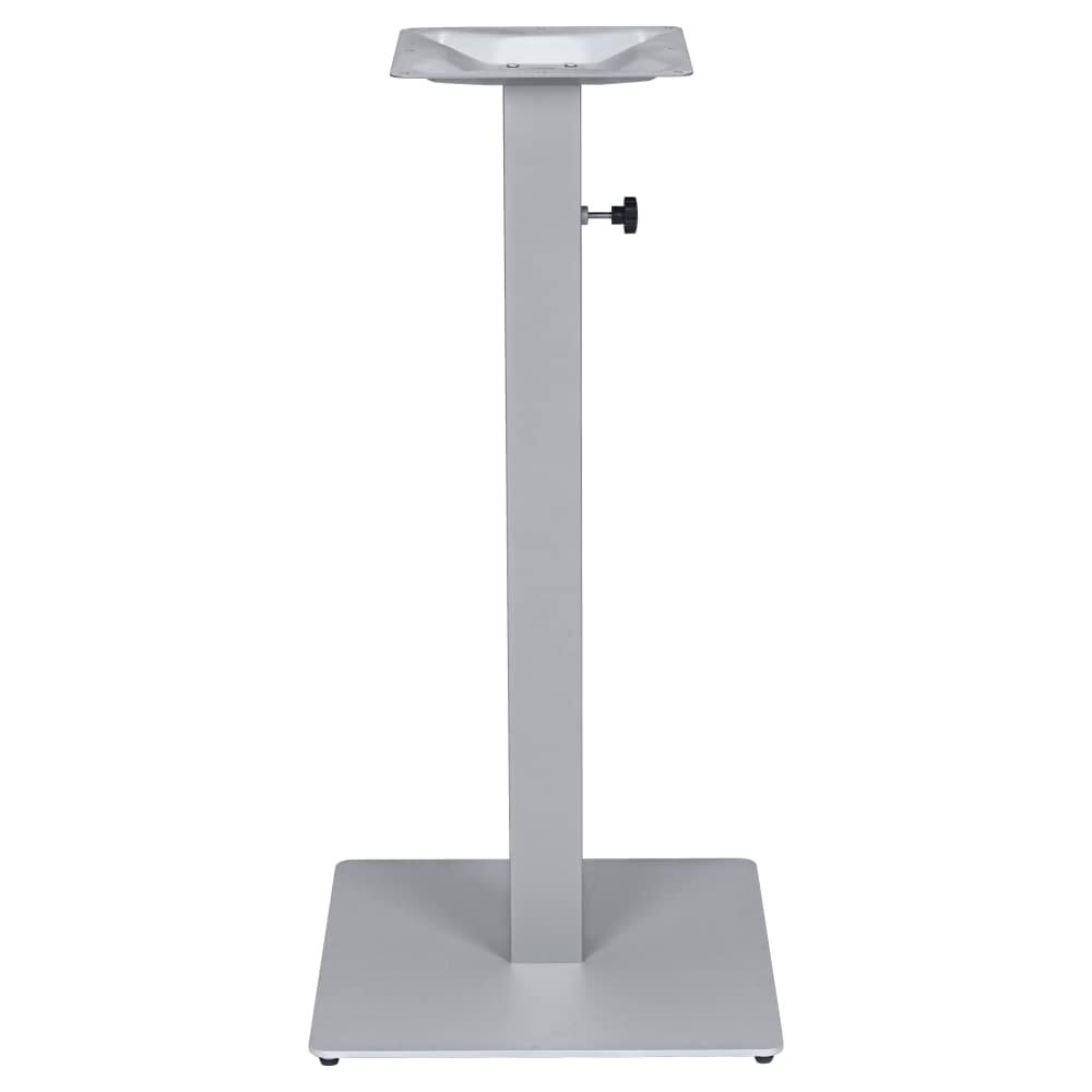 Titanium Gray Carlo Outdoor Umbrella Table Base, Bar Height