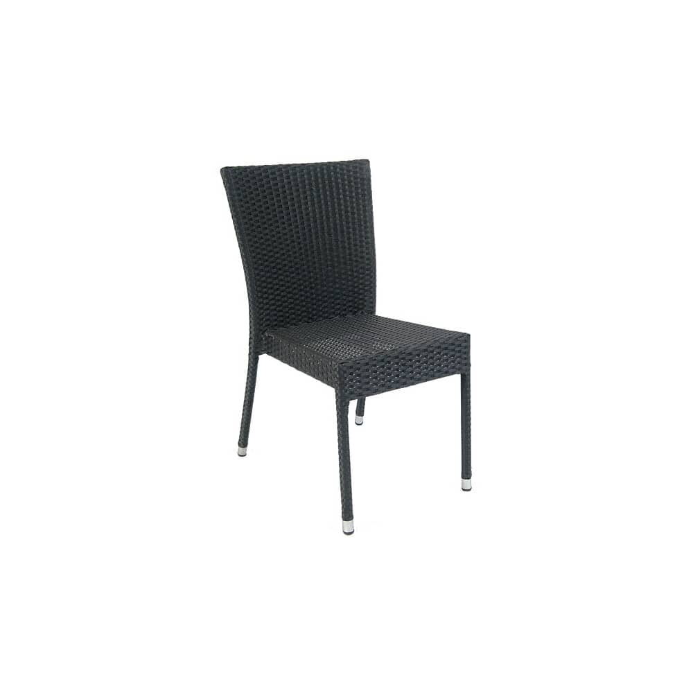 Faux Wicker Aluminum Patio Chair