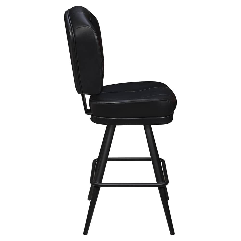 Square Frame Lusso 3-Channel Casino Bucket Bar Stool