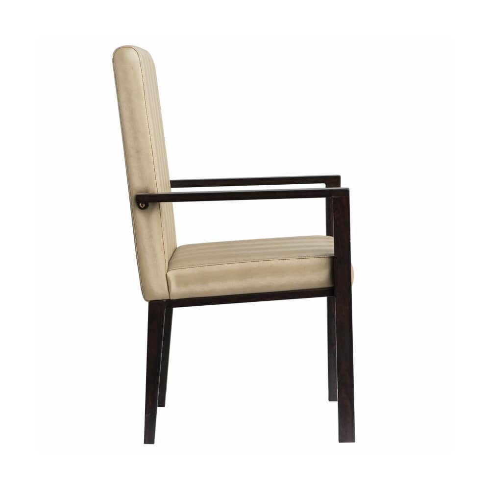 Deco Padded Aluminum Celestino Armchair