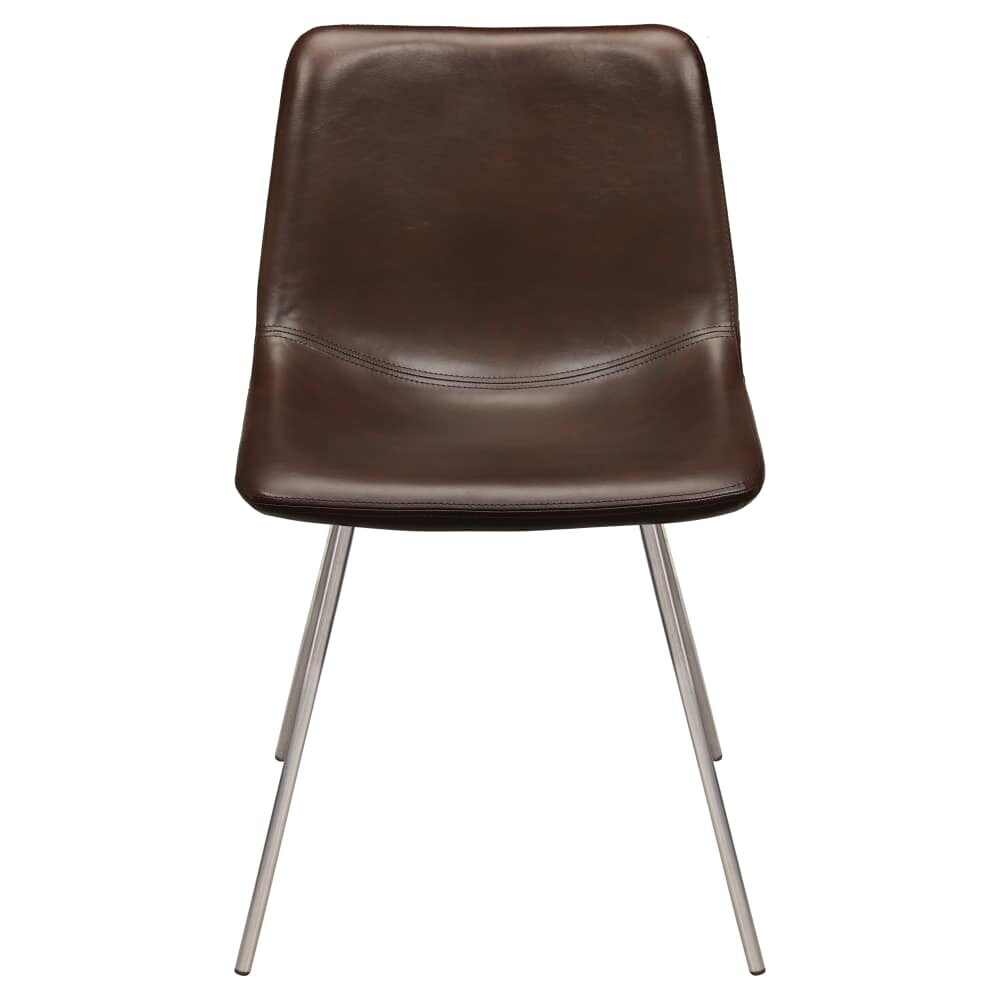 Clear Coat Finish Luna Metal Chair