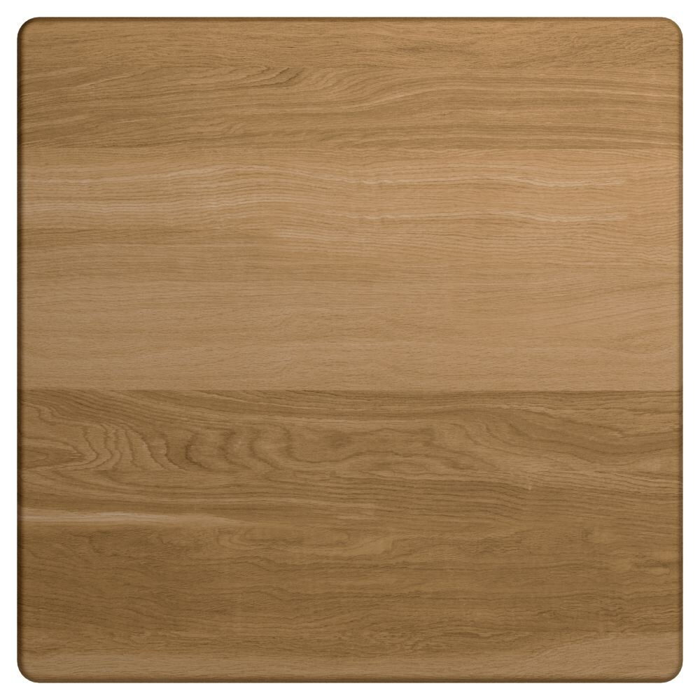 Hickory Natural Finish Resin Table Top