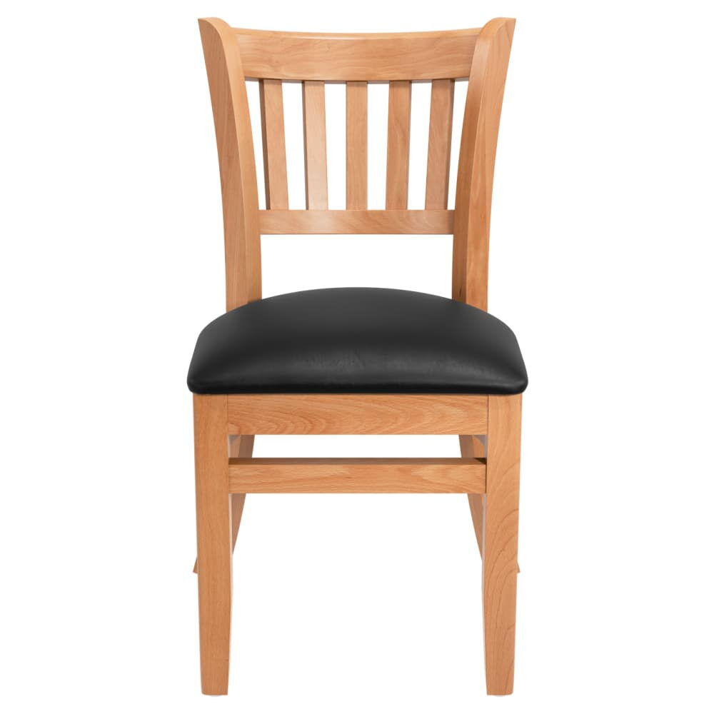Wood Vertical Slat Chair