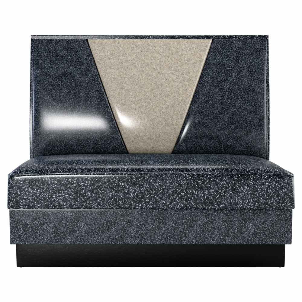 Diner V-Shape Back Booth