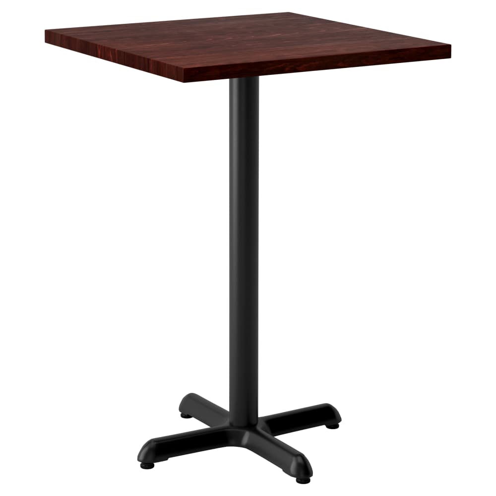 Bar Height Solid Wood Butcher Block Table