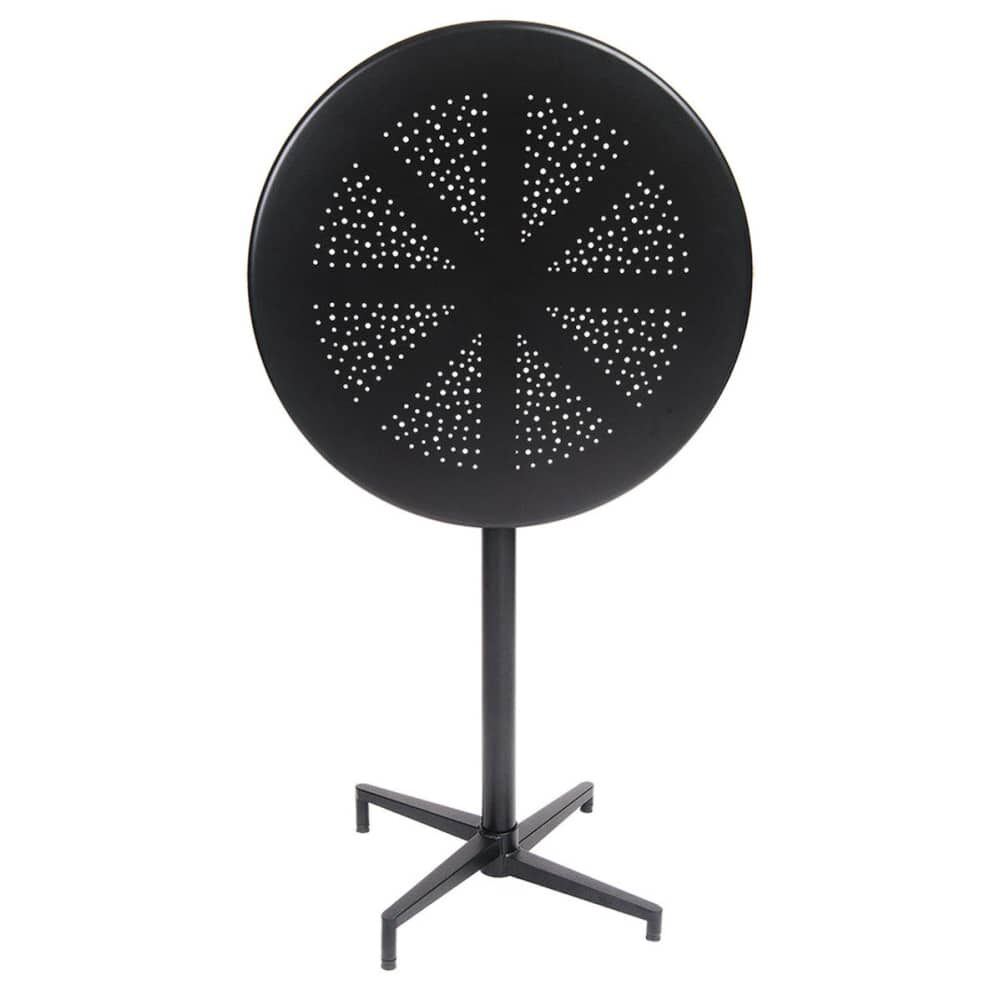 Bar Height Metal Folding Table with Base