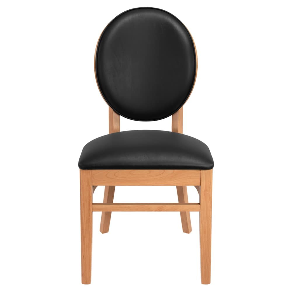 Padded Back Wood Lorenzo Chair