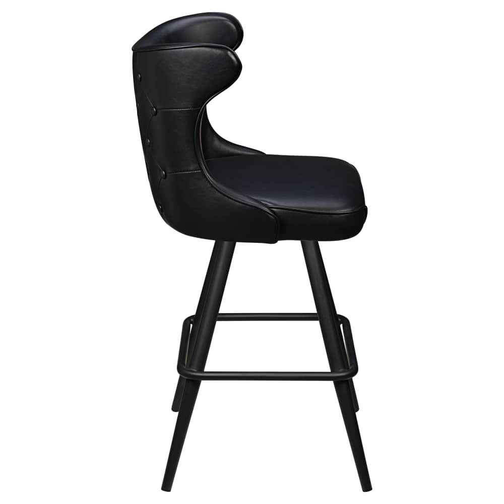Square Frame Darlo Bucket Swivel Bar Stool