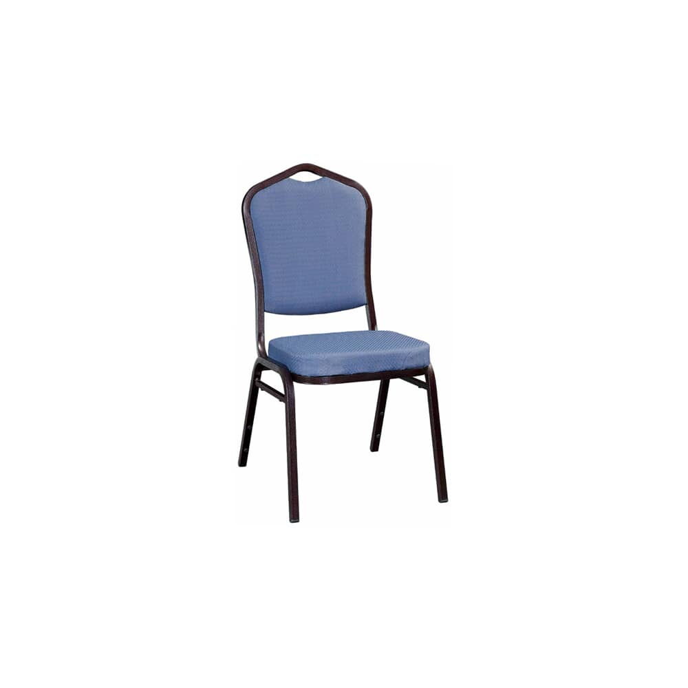 Copper Vein Frame Blue 2011 Fabric Metal Stack Chair