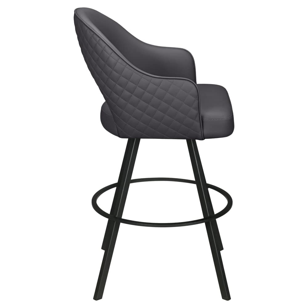 Circular Frame Invicta Bucket Swivel Bar Stool