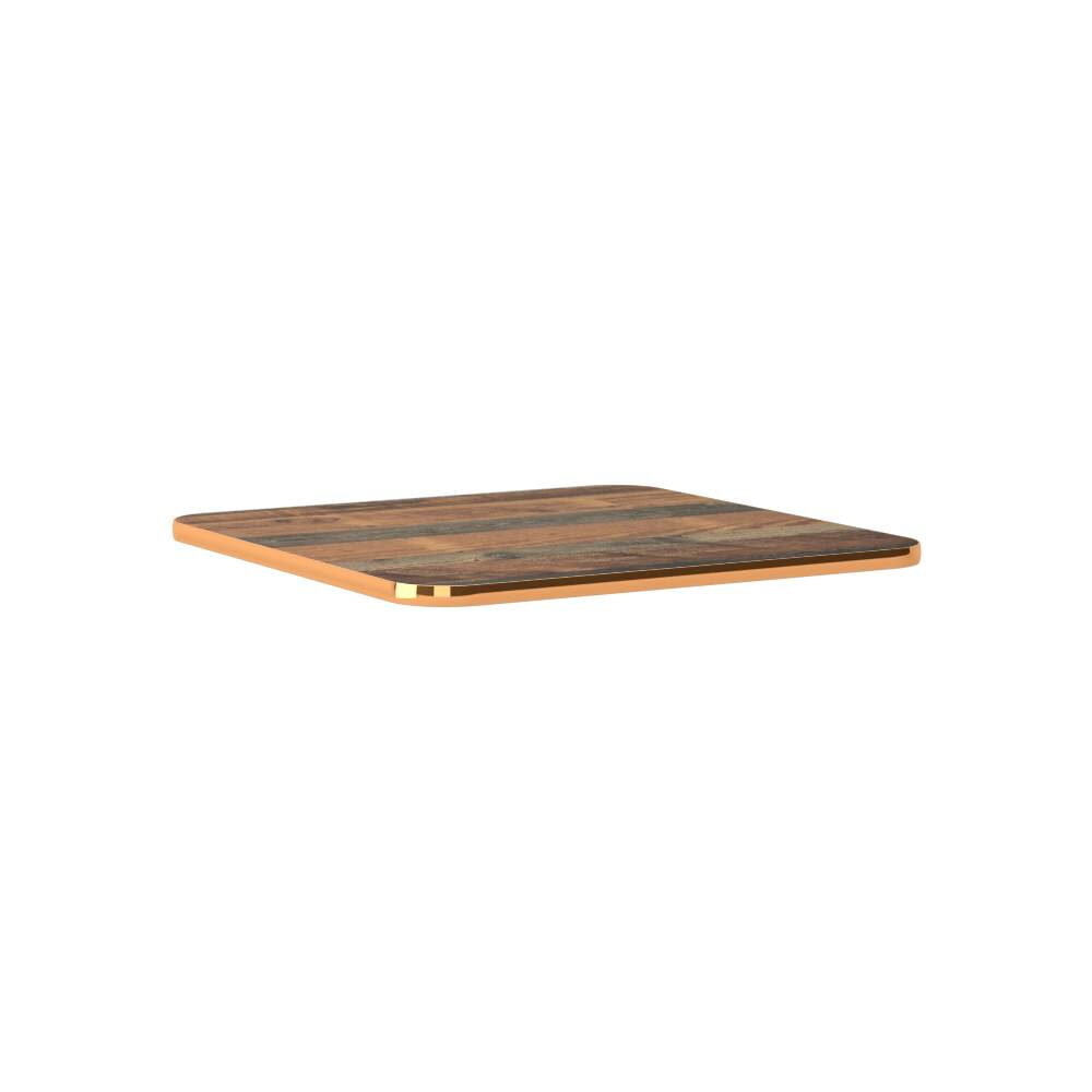 PVC Metallic Edge Laminate Table Top