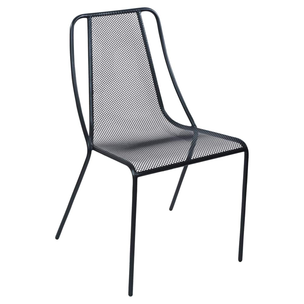 Mesh Modern Metal Patio Chair