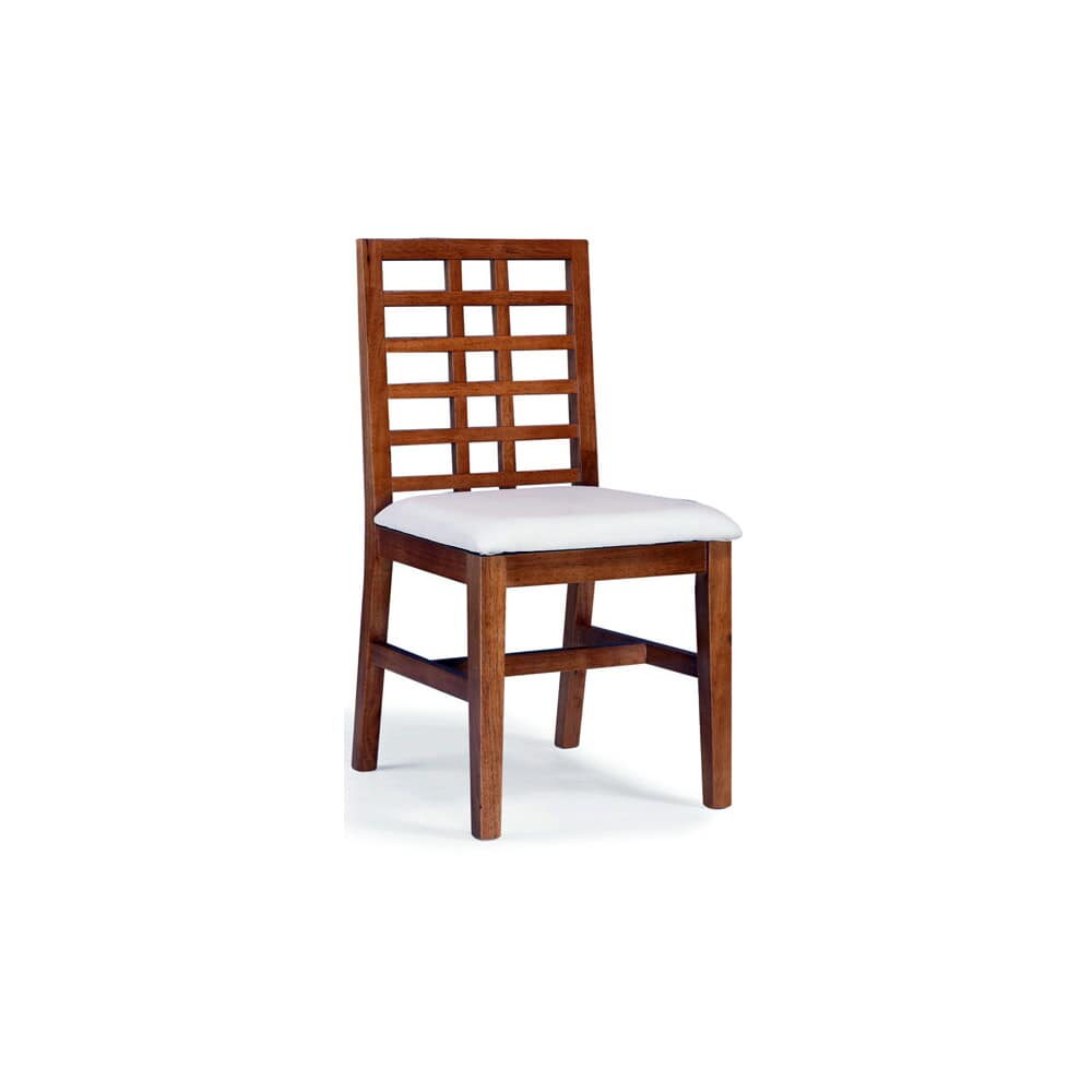 Wood Deco Window-Back Chair