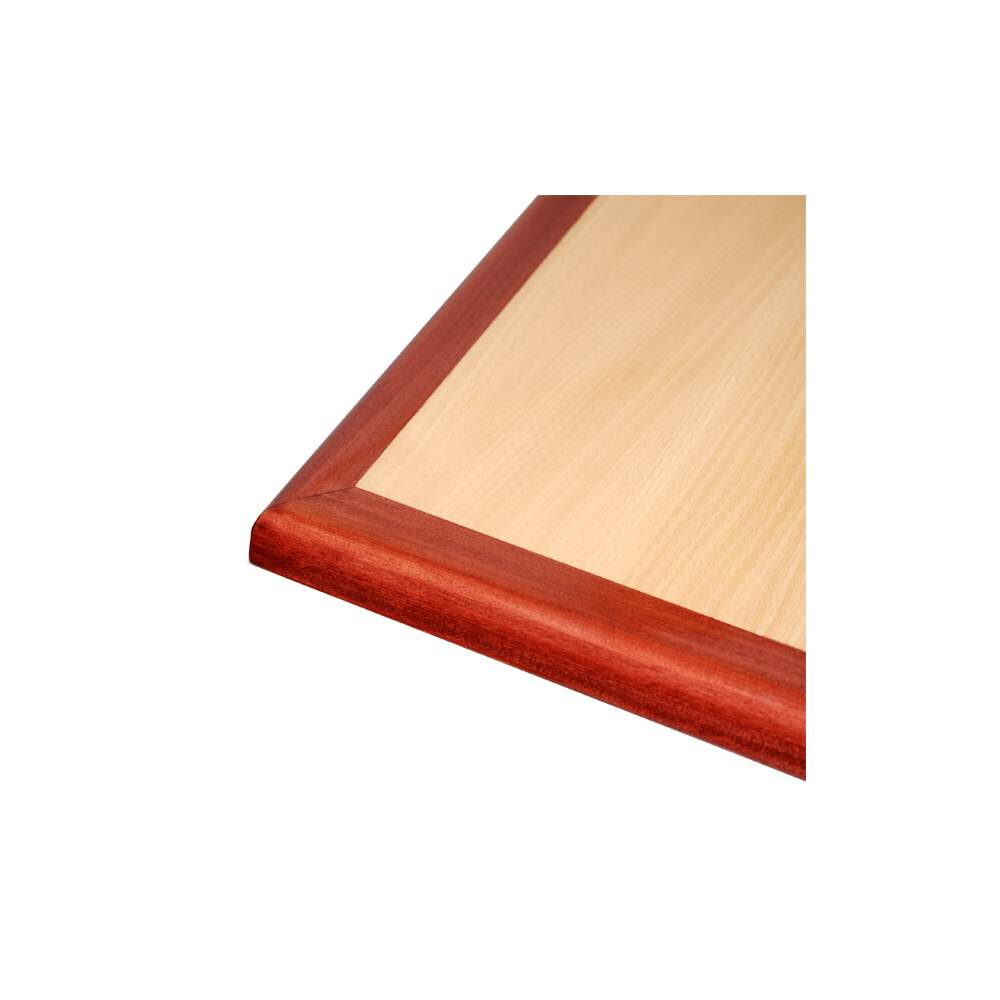 Wood Edge Laminate Inlay Table Top