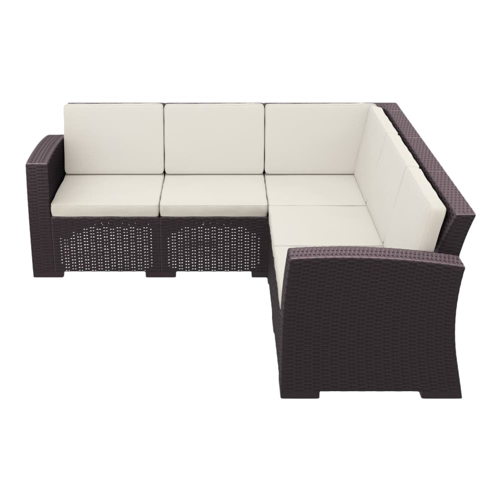 Resin Shelly Corner Sectional