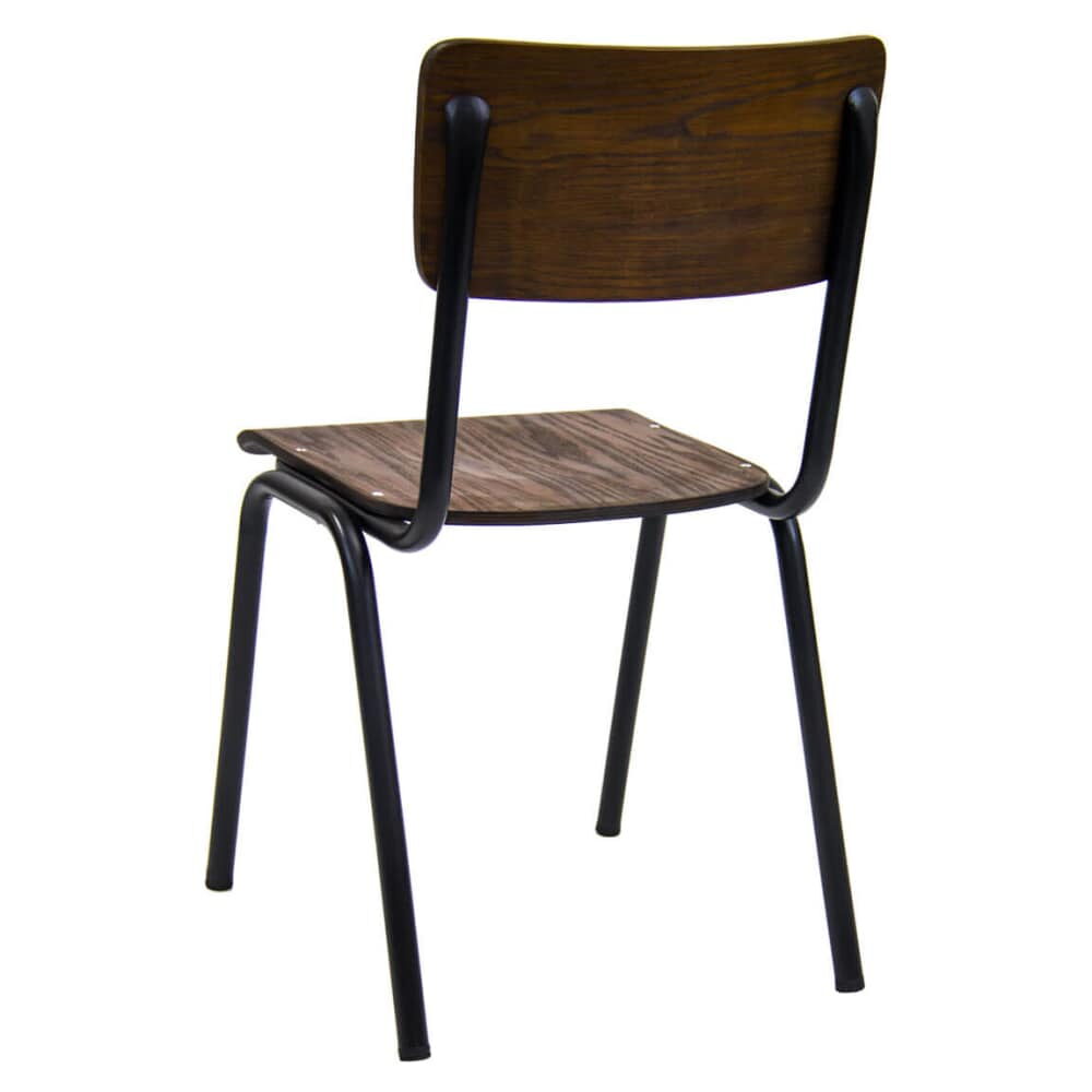 Metal French Industrial Chair