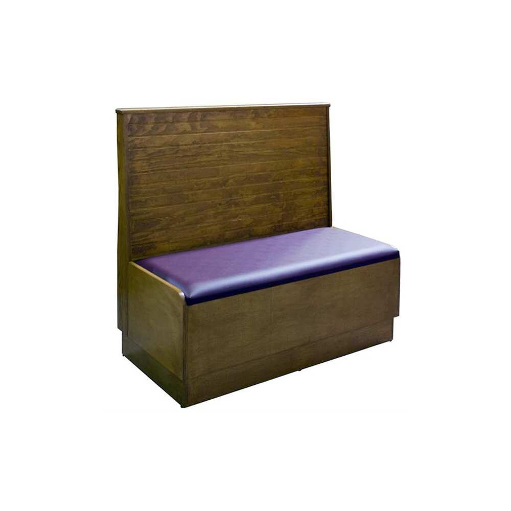 Bead Board Back Platform Wood Booth