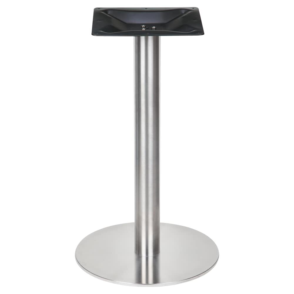 Standard Height Stainless Steel Round Outdoor Table Base