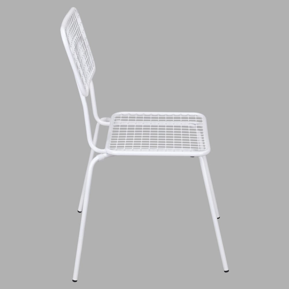 Outdoor White Ollie Chair