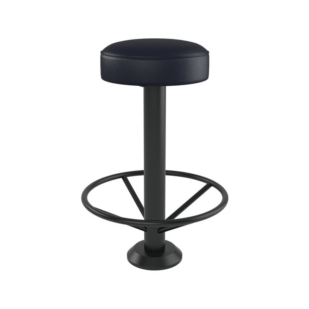 Swivel Backless Bolt-Down Bar Stool