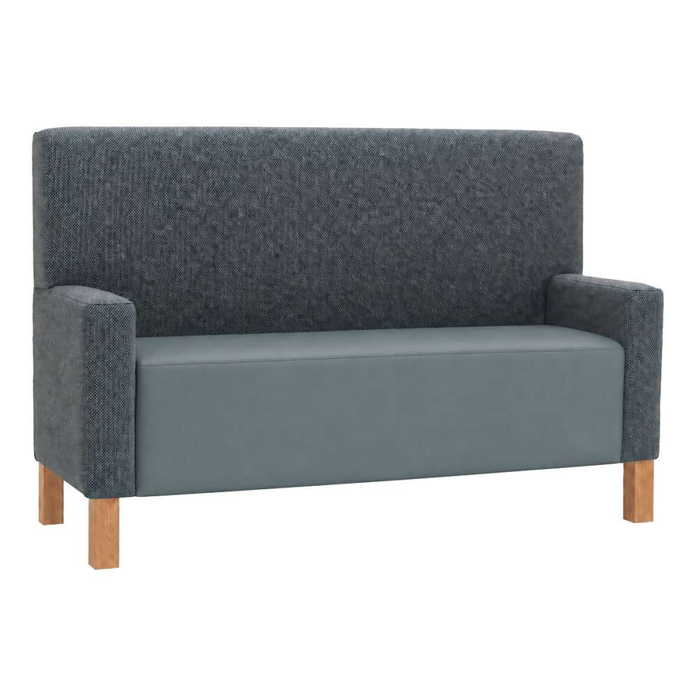 Plain-Back Tavqora Lounge Booth with Arms