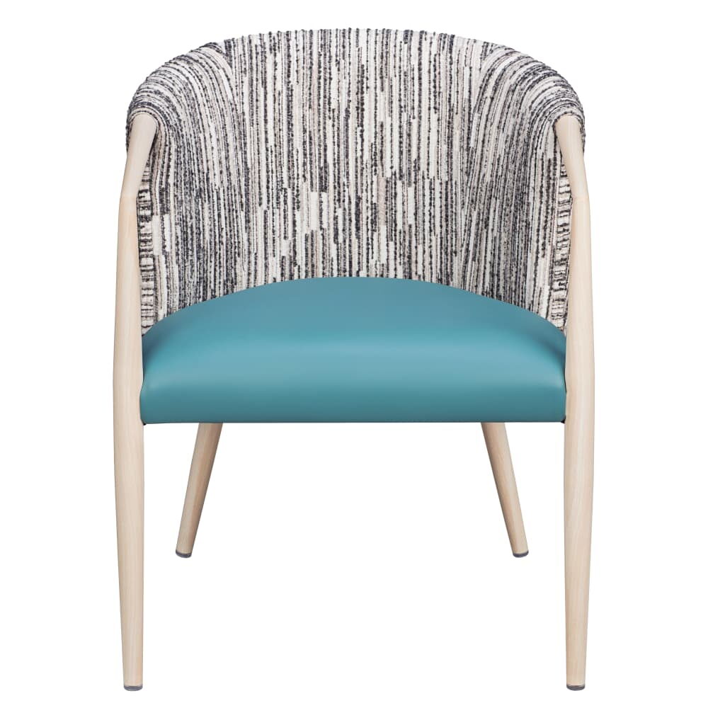 Curved-Back Breniva Armchair