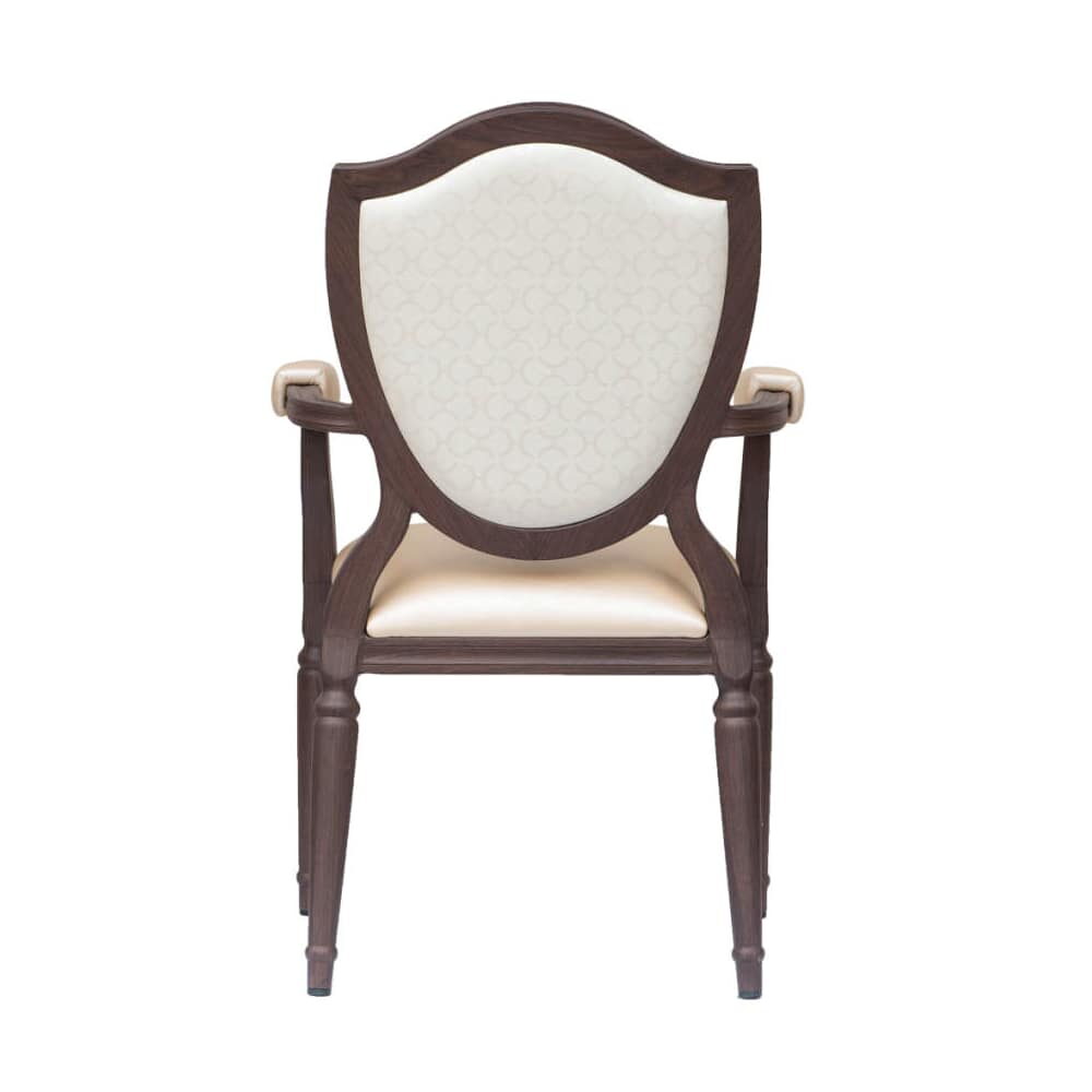 Padded Aluminum Amadeus Armchair