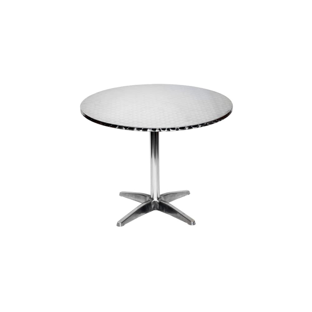 Stainless Steel Dining Table with Base