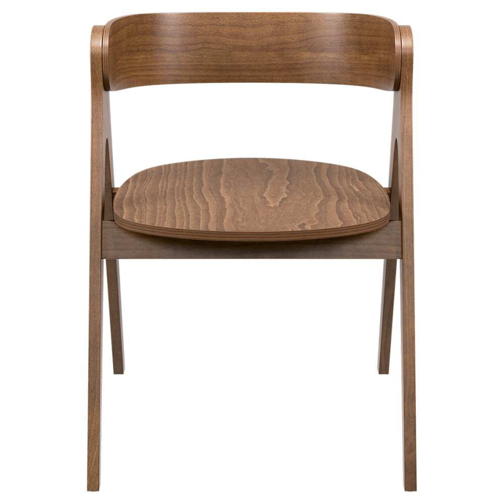 Wood Back Strand Chair