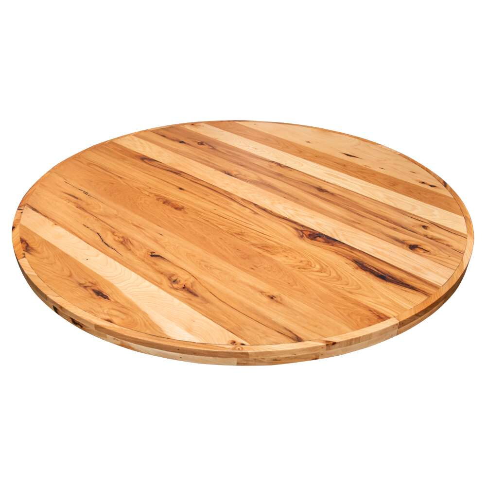 Reclaimed Look Industrial Series Wood Table Top with Drop Edge