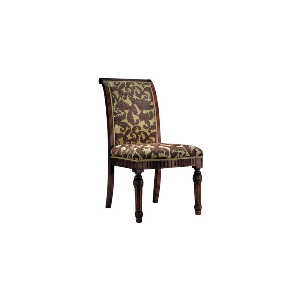 Fully Upholstered Wood Go-Al Chair