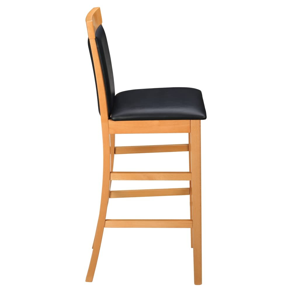 Upholstered Wood Irving Bar Stool