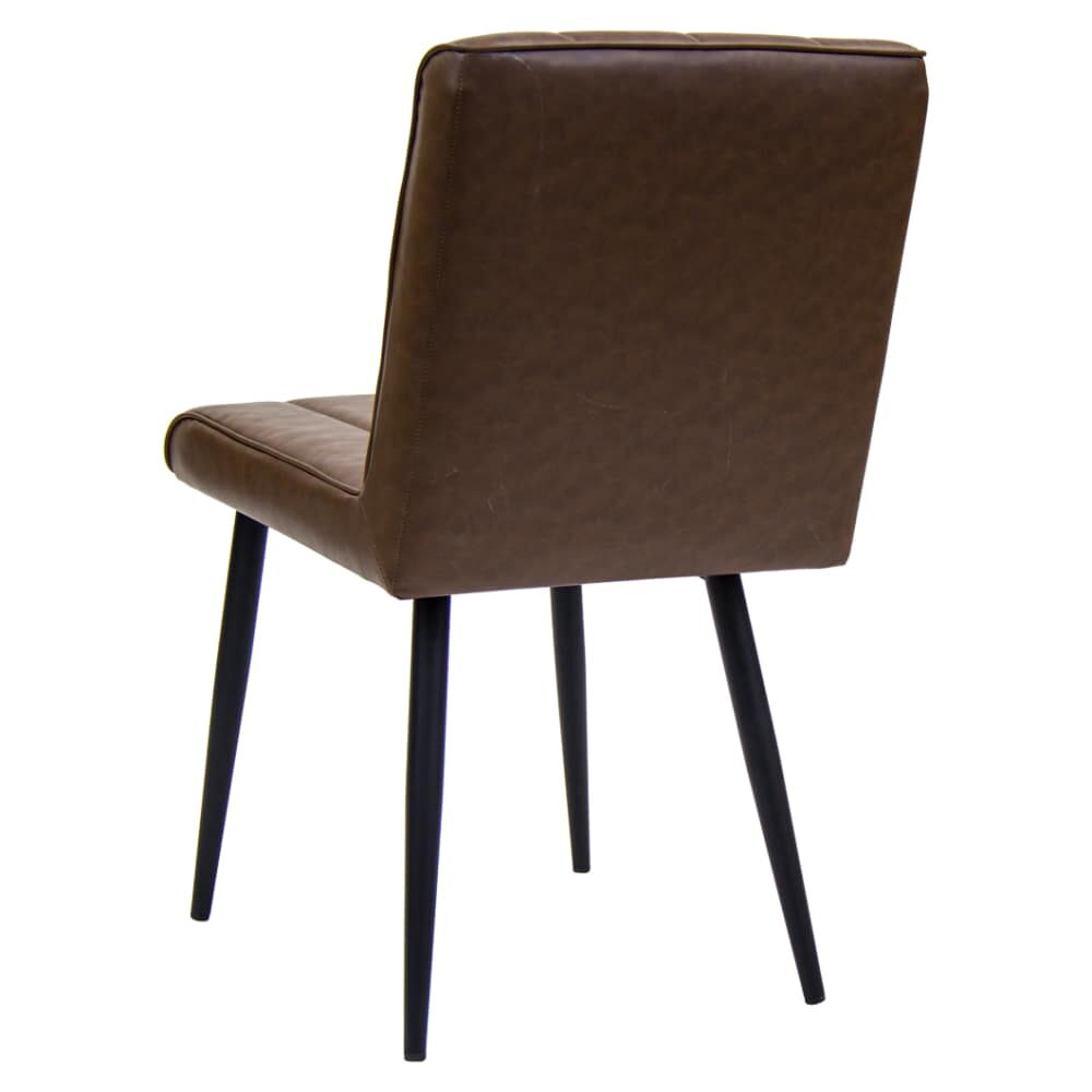 Brown Vinyl Erada Chair
