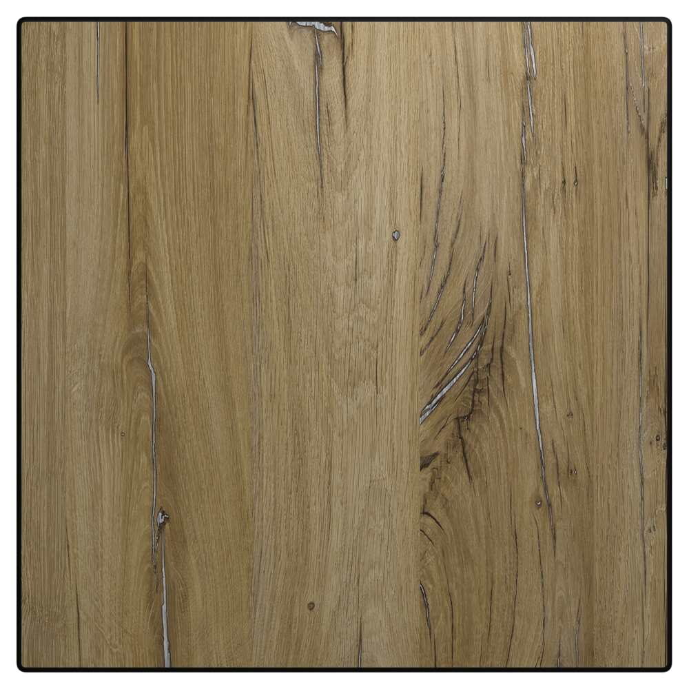 Phenolic Edge Heritage Oakwood Outdoor Resin Table Top